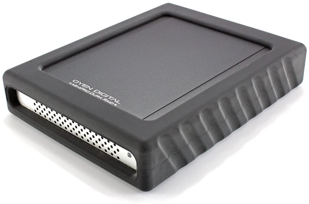 10TB MiniPro Dura RAID USB 3.1 (USB-C) Portable Rugged Hard Drive
