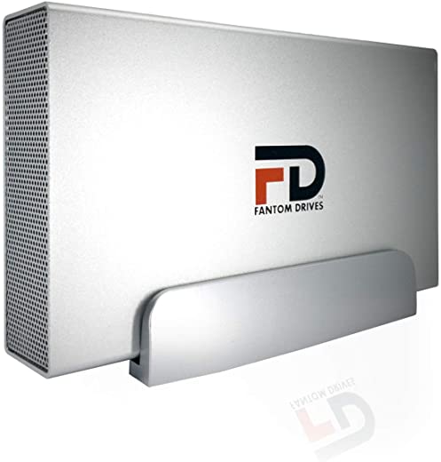 Fantom Drives 16TB 7200RPM External Hard Drive – USB 3.2 Gen 1-5Gbps – GForce 3 Aluminum – Silver – Compatible with Mac/Windows/PS4/Xbox…