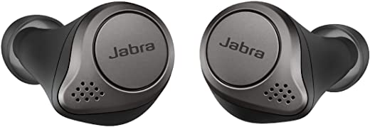 Jabra Elite 75t Earbuds – True Wireless Earbuds with Charging Case, Titanium Black – Active Noise Cancelling Bluetooth Earbuds with a Comfortable,…