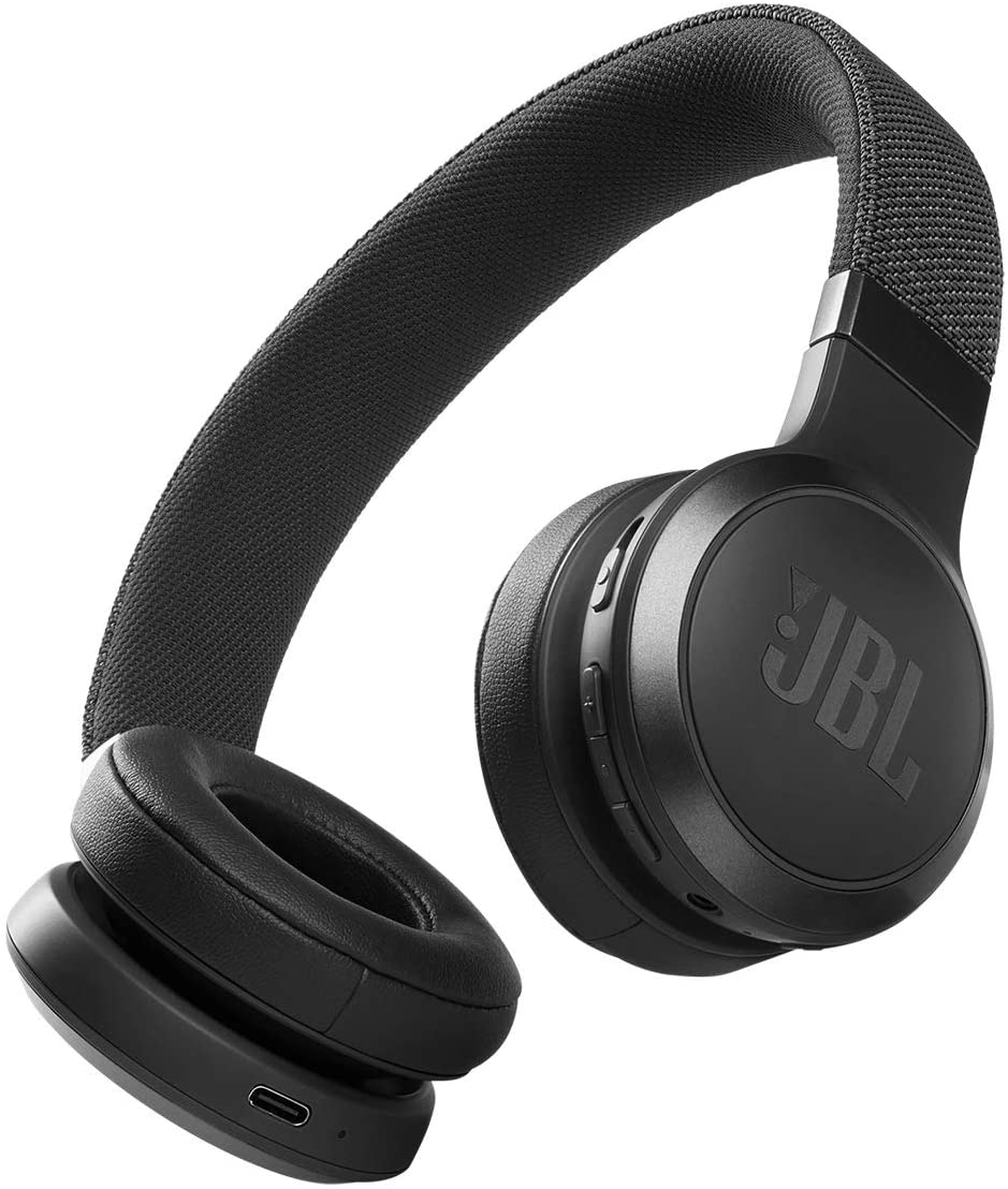 JBL Live 460NC – Wireless On-Ear Noise Cancelling Headphones with Long Battery Life and Voice Assistant Control – Black