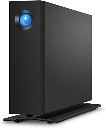 LaCie d2 Professional 10TB External Hard Drive Desktop HDD – USB-C USB 3.0 7200 RPM Enterprise Class Drives, 5 Year Warranty and Recovery Service…