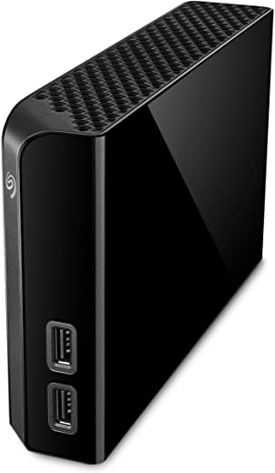 Seagate Backup Plus Hub 4TB External Hard Drive Desktop HDD – USB 3.0, for Computer Desktop Workstation PC Laptop Mac, 2 USB Ports, 2 Months Adobe…