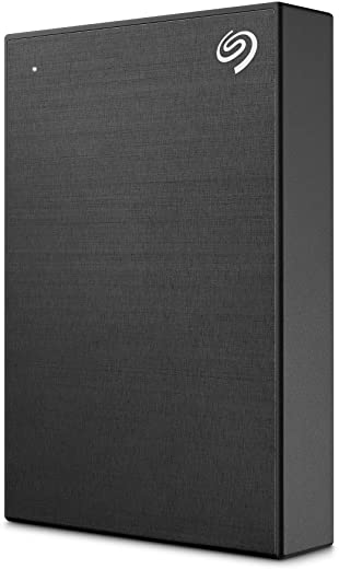 Seagate One Touch 5TB External Hard Drive HDD – Black USB 3.0 for PC Laptop and Mac, 1 Year MylioCreate, 4 Months Adobe Creative Cloud Photography…