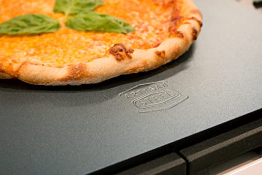Artisan Steel – High Performance Pizza Steel Made in the USA – 16″ x 14.25″ (.25″ Thick)