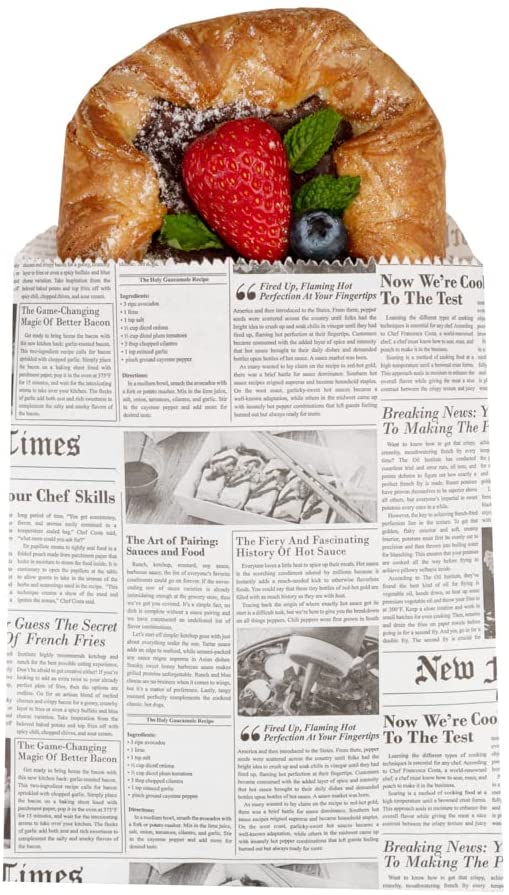Bag Tek Newsprint Paper Bag – 7″ x 5″ – 100 count box