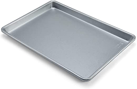 Chicago Metallic Commercial II Traditional Uncoated True Jelly Roll Pan, 15-Inch by10-Inch