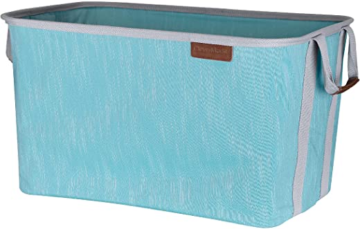 CleverMade Collapsible Fabric Laundry Basket – Durable Pop Up Storage Organizer with Handles – Space-SAVING XL Clothes Hamper with Sturdy Frame,…