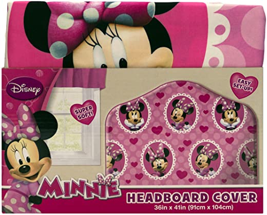Disney Minnie Mouse Microfiber Headboard Cover