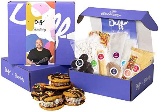 Duff Goldman DIY Baking Set for Kids by Baketivity – Bake Delicious S’mores Sandwich Cookies with Pre-Measured Ingredients. Best Family Fun…