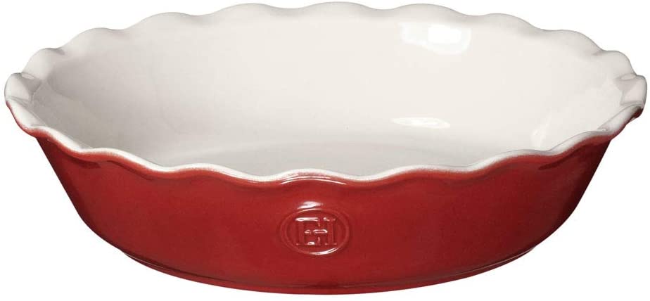 Emile Henry 9″ Pie Dish – Modern Classics Collection | Rouge