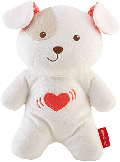 Fisher-Price Calming Vibrations Cuddle Soother, Musical Plush Toy for Infants and Toddlers [Amazon Exclusive]