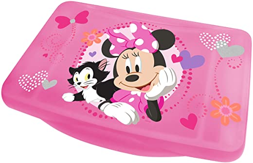Ginsey Minnie Mouse Foldable Storage Activity Tray, Pink