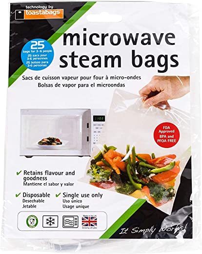 Microwave Steam Bags – 25 Pack