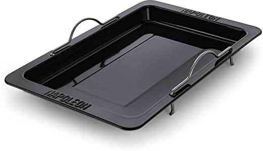 Napoleon 56055 Roasting Pan Grill Accessory, 17.75 in Long, Black