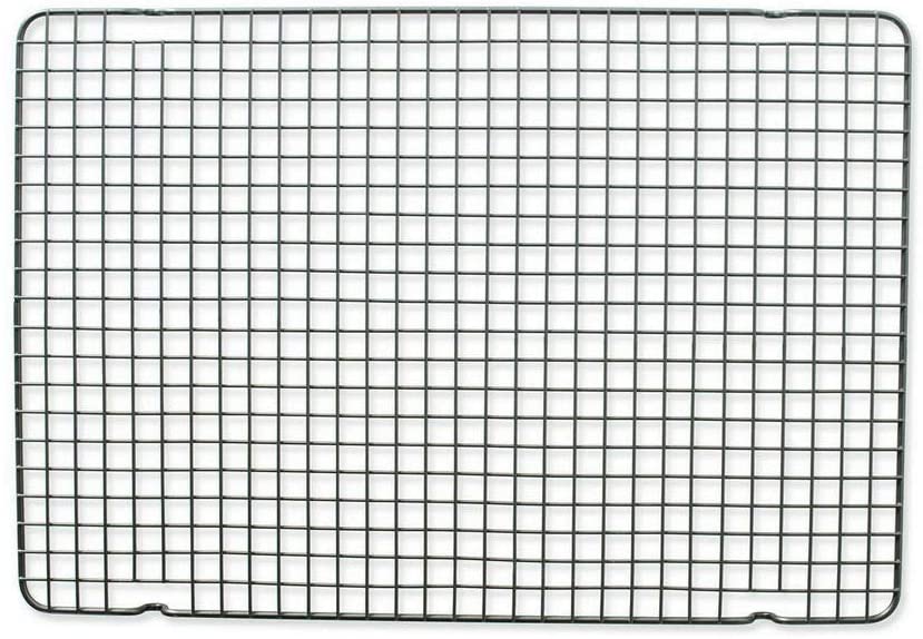 Nordic Ware Oven Safe Nonstick Baking & Cooling Grid (1/2 Sheet), One Size, Non-Stick