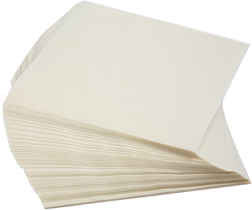 Norpro Square Wax Paper, 250 Pieces, Small, White