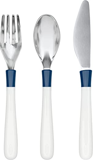 OXO Tot Cutlery Set for Big Kids – Navy