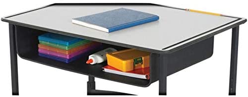 Safco Products Book Box for AlphaBetter Desk, Black (Desk sold separately)