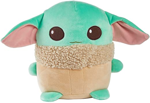 Star Wars Cuutopia 10-inch Grogu Plush, Soft Rounded Pillow Doll Inspired The Mandalorian ‘The Child’ Character, Collectible Gift for Kids & Fans…