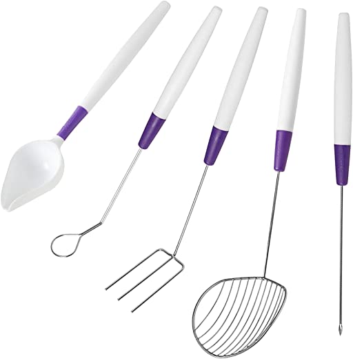 Wilton Candy Melts Candy Decorating Dipping Tool Set, 5-Piece