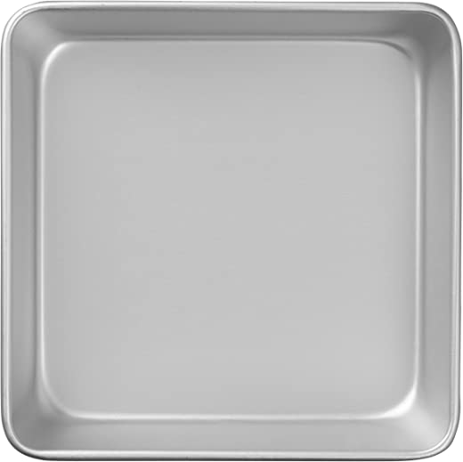 Wilton Performance Pans Aluminum Square Cake and Brownie Pan, 8-Inch
