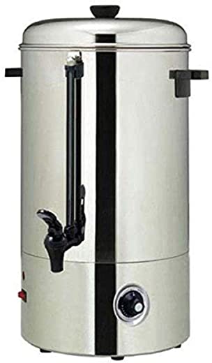 Adcraft WB-100 Low Volume Manual Fill Hot Water Dispenser Boiler, 100-Cup, Stainless Steel, 120v, NSF