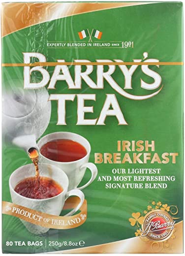 Barrys Tea Irish Breakfast Tea Bags – 80 Count