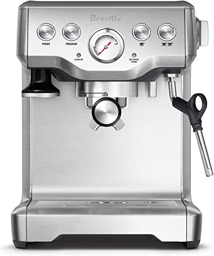 Breville BES840XL Infuser Espresso Machine, Brushed Stainless Steel