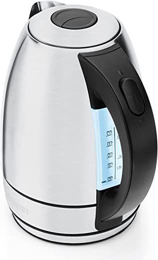 Chefman Easy-View Electric Kettle Boils Water In As Little As 3 Minutes! No. 1 Best Selling Electric Kettle Brand in North America,…