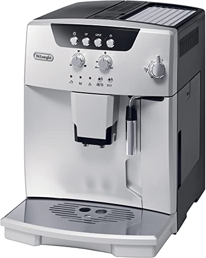 De’Longhi ESAM04110S Magnifica Fully Automatic Espresso Machine with Manual Cappuccino System Silver