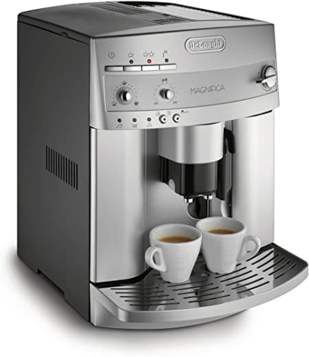 De’Longhi ESAM3300 Magnifica Super Automatic Espresso & Coffee Machine, Silver
