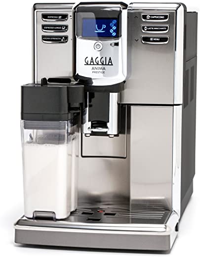 Gaggia Anima Prestige Automatic Coffee Machine, Super Automatic Frothing for Latte, Macchiato, Cappuccino and Espresso Drinks with Programmable…