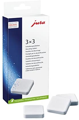 Jura 66281 Decalcifying/Descaling Tablets (9 tablets)