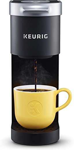 Keurig K-Mini Coffee Maker, Single Serve K-Cup Pod Coffee Brewer, 6 to 12 Oz. Brew Sizes, Matte Black