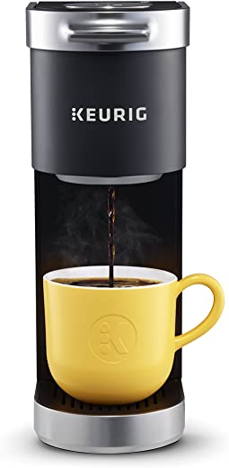 Keurig K-Mini Plus Coffee Maker, Single Serve K-Cup Pod Coffee Brewer, Comes With 6 to 12 Oz. Brew Size, K-Cup Pod Storage, and Travel Mug…