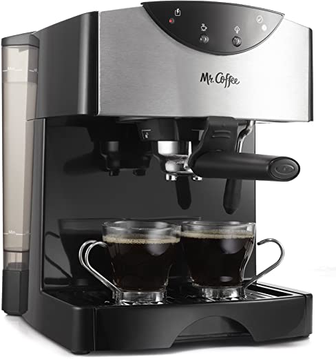 Mr. Coffee Automatic Dual Shot Espresso/Cappuccino System