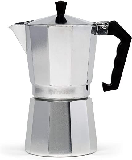 Primula Stovetop Espresso and Coffee Maker, Moka Pot for Classic Italian and Cuban Café Brewing, Cafetera, Nine Cup
