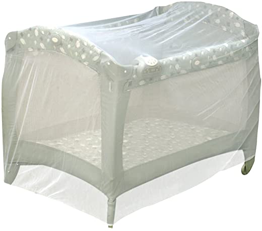 Jeep Universal Size Pack N Play Mosquito Net Tent, White