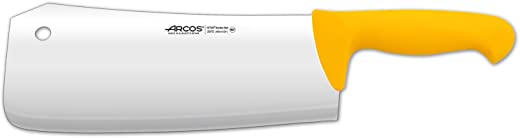 Arcos 10-Inch 240 mm 640 gm 2900 Range Cleaver, Yellow