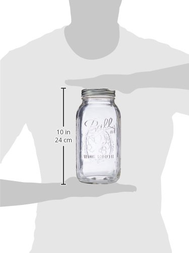 Ball 64 ounce Jar, Wide Mouth, Set of 2