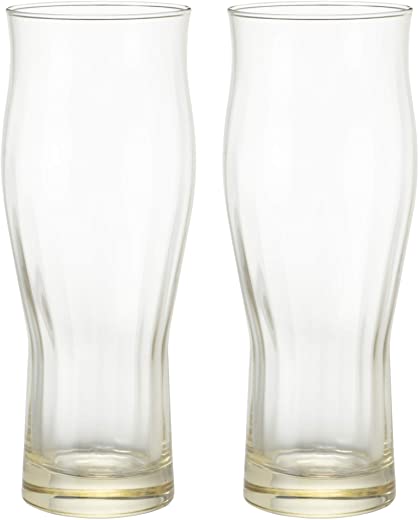 Beer Glass Set Professional Brown Ale Glasses biya- Pairs Glasses Dishwasher Safe 360ml G093 – T250