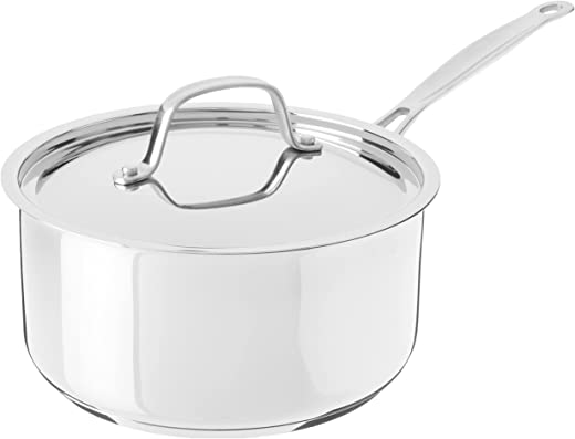 Cuisinart 7193-20 Chef’s Classic Stainless 3-Quart Saucepan with Cover,Silver