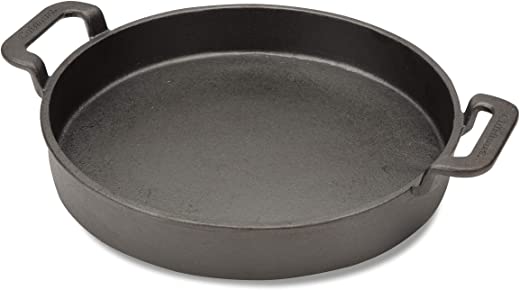 Cuisinart CCP-1000, Pre-Seasoned Cast Iron Griddle Pan, 10″