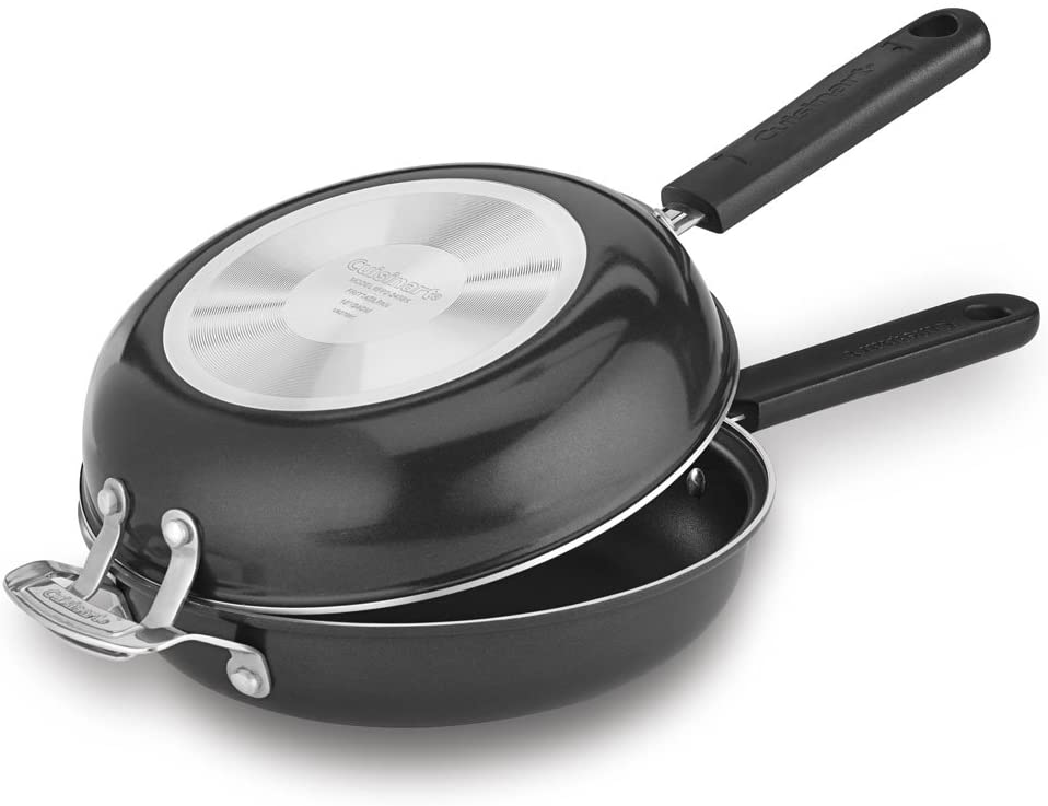 Cuisinart Frittata 10-Inch Nonstick Pan Set – Black