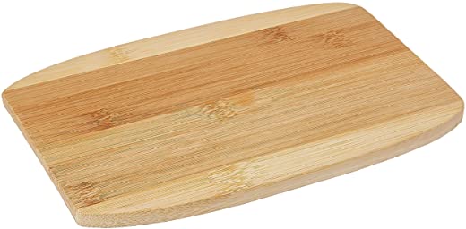 Culinary Elements Bamboo Cutting Board: Mini Kitchen Chopping Board for Meat, Cheese and Vegetables (6″ x 9″)