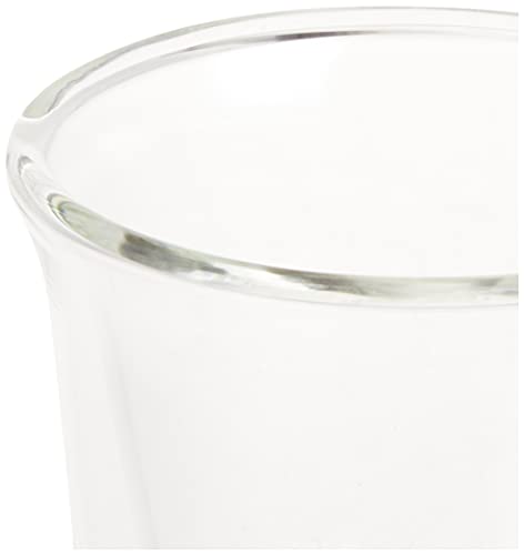 De’Longhi DeLonghi Double Walled Thermo Espresso Glasses, Set of 2, Regular, Clear