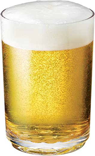 Drinique ELT-PT-CLR-4 Elite Pint Unbreakable Tritan Beer Glasses, 16 oz (Set of 4) Clear