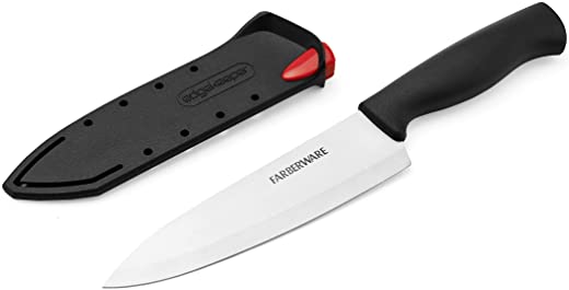 Farberware 5160714 EdgeKeeper Chef’s Knife, 6-Inch, Black