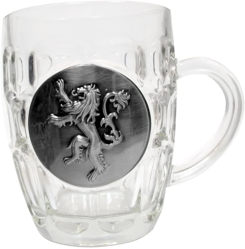 Game of Thrones Lannister Beer Glass