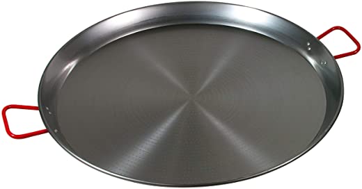 Garcima 32-Inch Carbon Steel Paella Pan, 80cm